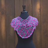 Fan Shell Shawlette Knit and Crochet Pattern