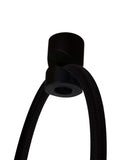 2 Light Swag Plug-In Pendant 14"w Island Paradise Blue with Diffuser, Black Cord