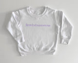 Embroidered "Femininomenon" Mother Daughter Matching Outfits