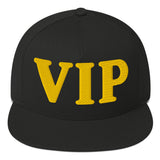 VIP Embroidered Flat Bill Cap