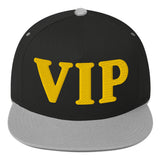VIP Embroidered Flat Bill Cap