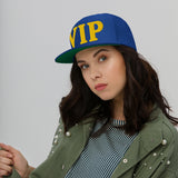 VIP Embroidered Flat Bill Cap