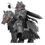 Berserk Guts with Horse Custom Minifig