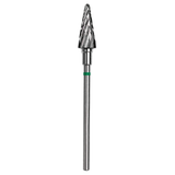 CARBIDE NAIL DRILL BIT, "CONE", GREEN, HEAD DIAMETER 6/14MM (FT71G060/14) (№70) - STALEKS™