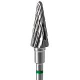 CARBIDE NAIL DRILL BIT, "CONE", GREEN, HEAD DIAMETER 6/14MM (FT71G060/14) (№70) - STALEKS™