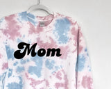 Gender Reveal Sweatshirts and Tees in Pink and Blue Tie Dye