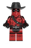 Red Cowbow Mercenary Custom Minifig