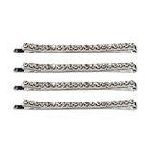 Glitter - Metal Bobby Pin Set (4pc)