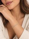 Gold Filled Thin Pave Cuff