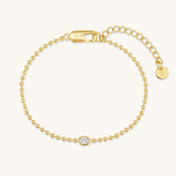 Gold Filled Diamond Oval Set