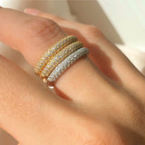 Pave Diamond Band