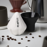GIO – Ceramic Pour-over Coffee Accessory for Pour-Over Cone Dripper, Slow Flow Rate