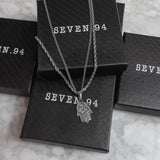 Hamsa Pendant Set