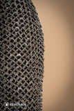 Chainmail Haubergeon Roundring Riveted 10mm Steel Oiled