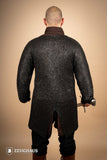 Chainmail Hauberk Flatring Riveted 9mm Burnished