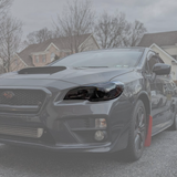 Smoked Headlight Covers for 2015-2021 Subaru WRX/STI By Tint My Light