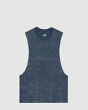 Hand Me Down Muscle Tank Nautical Navy