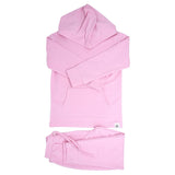 Hooded Jogger Set Carnation Pink