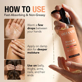 Shea & Almond Body Oil - Juicy Peach