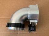 LS 4-Bolt 102MM Billet Throttle Body with 90 Degree 4" Elbow | HPI