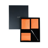 Business Gift Set Mens Wallet, Credit Card Holder, Bch And Pen Mens Waller Csftrbr1090 Credit Card Holder Csftrbr3090Business Card Holder Csftrbr2090 Ballpoint Pen Danza Mtbk 7201