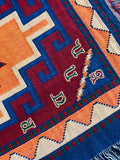 Armenian Alphabet Tapestry Throw on a Rug Design