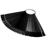 Polish Color Swatches - Black 50pc