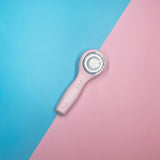 IUV Sonic Micro-current LED Red/Blue Silicone Thermo Cleansing Brush with Gift Box