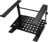 Jamstands Series Double-Tier, Multi-Purpose Laptop/Dj Stand With Stand Alone Base