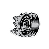 Burnout Sticker