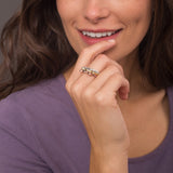 Kitty Trio Stacking Rings Set