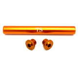 KKE Fork Custom Aluminum Axle and Two Axle End-Bolts (3 Pieces)