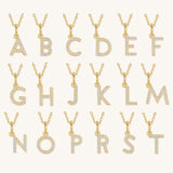 Diamond Letter Necklace