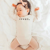 Loved. Organic Baby Bodysuit Long Sleeve