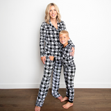 Button-up Luxe Bamboo Christmas Pajamas