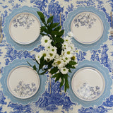 HARMONY BLUE ROUND FABRIC PLACEMAT (Set Of 4)