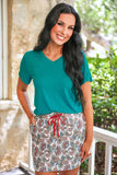 Magnolia Paisley Skort