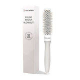 Eagle Fortress XL Ceramic + Ionic Round Hair Brush 0.98 in - Grey