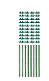 The C-BITE Maker Kit Plant Support System - with or without 5' Upright Garden Stakes