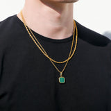 Malachite Stone Pendant