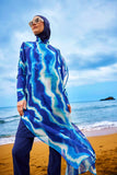 Marina Silky Pareo with Colorful Pattern - P2513-2