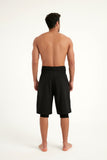Marina Black Modest Men’s Swim Shorts - S2503-1