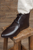 Medieval Half Boots Adelhelm Dark Brown
