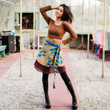 Mini Sari Wrap Skirt