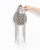 Chandelier Bag in Silver