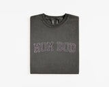 Custom Embroidered "Mom Bod" Oversized Mama T-Shirt
