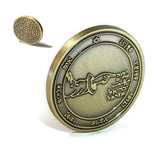 Fifth Pentacle of the Moon Coin – 72 Names of God