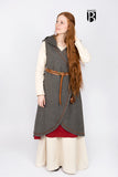 Wool Wrap Dress Myrana Dark Grey