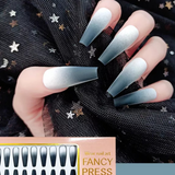 Extra Long Full Cover Coffin Press on Nails