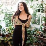 Neon Pop Shawl Knitting Pattern
